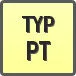 Piktogram - Typ: PT